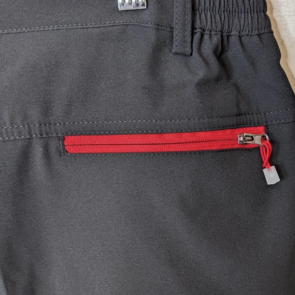 Outdoor Sport Charging Lightweight Waterproof Black/Red Pants Size 34Wx32L NEW - Picture 4 of 8